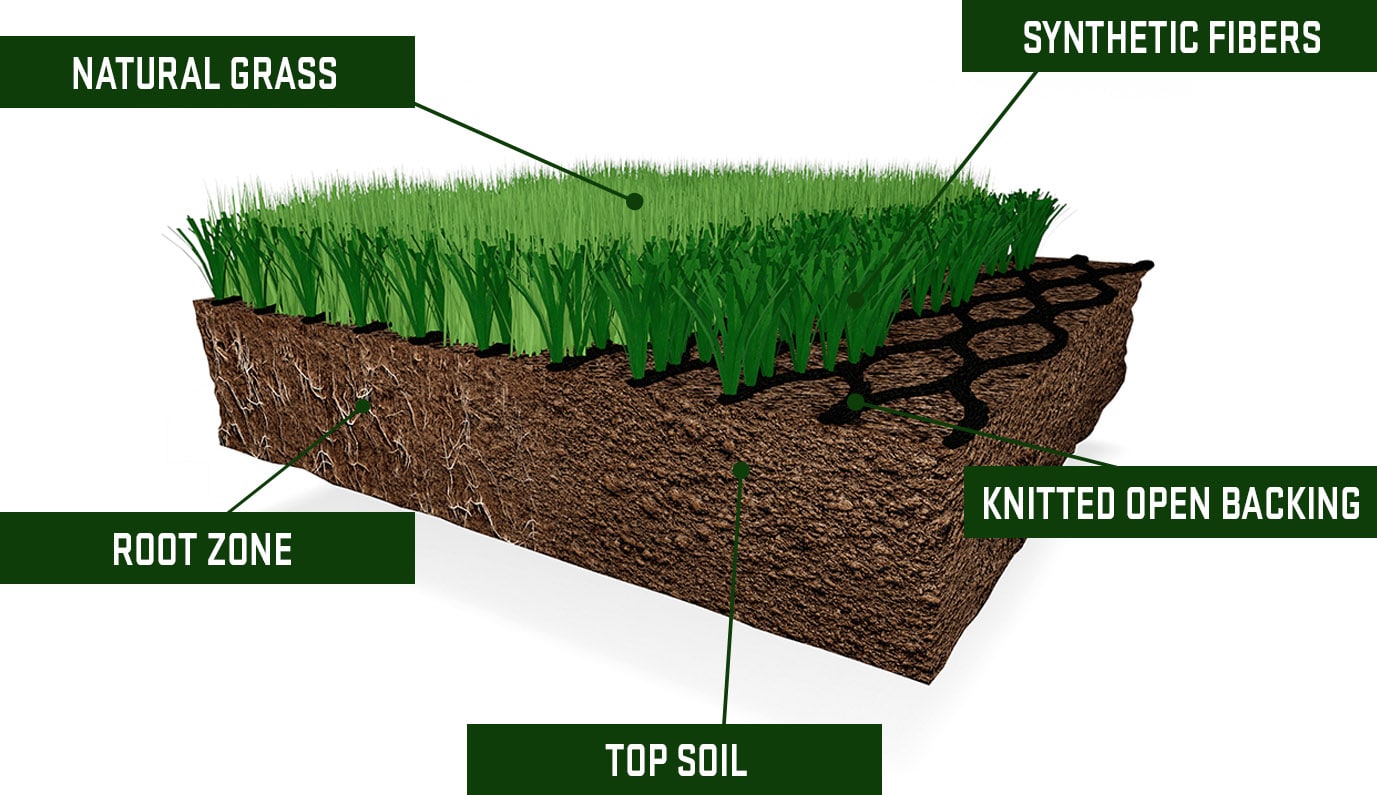 Hybrid Grass Construction